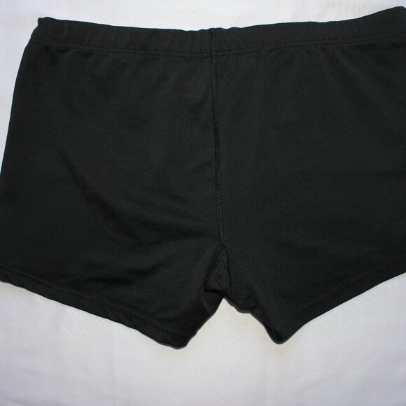 Nike Fit Dry Shorts Women's Size Xl(16/18) Black Form Fitted - Picture 7 of 7